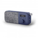 Portable Digital Radio Energy Sistem Fabric Box FM 1200 mAh 3W (Blue)
