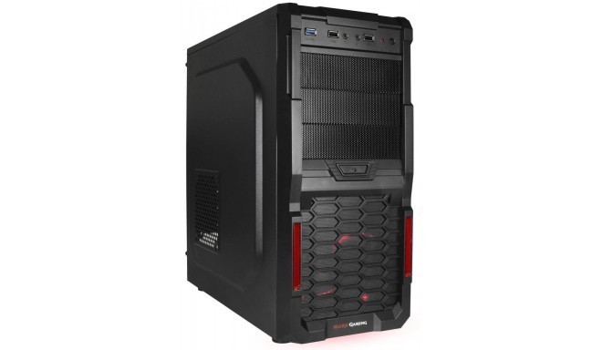 PC case Tacens MARS GAMING MC3, Midi Tower, USB3, Black