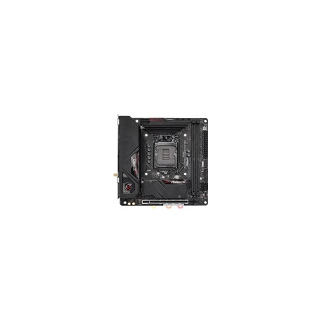 ASROCK Z590 Phantom Gaming-ITX/TB4 LGA1200 1xPCIe 4.0 x16 3xSATA3 7.1 CH HD Audio mini ITX MB