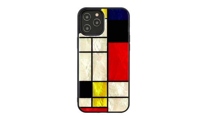 iKins case for Apple iPhone 12 Pro Max mondrian black