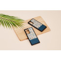 MAN&WOOD case for Galaxy Note 20 Ultra blue flower black