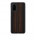 MAN&WOOD case for Galaxy S20 ebony black