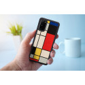 MAN&WOOD case for Galaxy S20 mondrian wood black