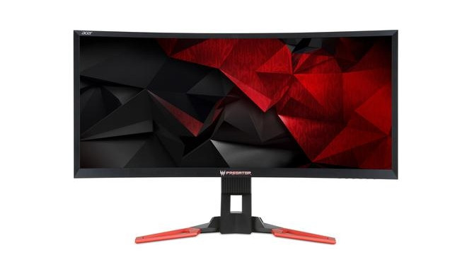 Acer Predator Z35 88.9 cm (35") 2560 x 1080 pixels Full HD LCD Black, Red