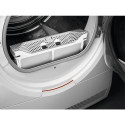 AEG T9DBA68SC tumble dryer Freestanding Front-load 8 kg A+++ Silver, White