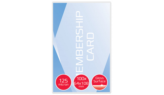 Lamineerimistaskud GBC 64x108mm125Mic(100tk)