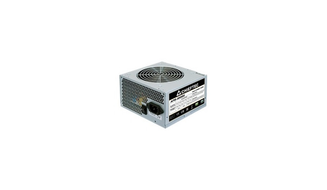 CHIEFTEC Value 500W efektiivsus 80p.c. ATX 12V 2.3 kaablid 1x20+4PIN ATX 3xSATA 2xMolex 1x4PIN 12V 1