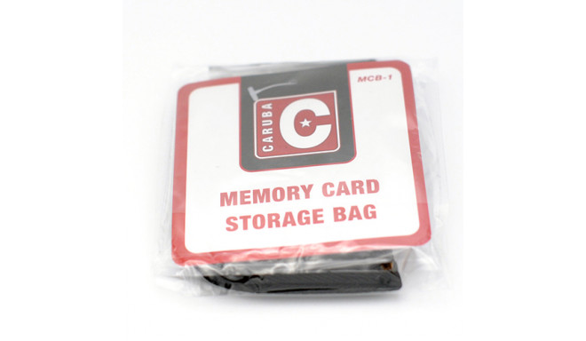 Caruba Memory Card Bag (meer dan 4xCF / 8xSD)