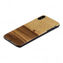 Man&Wood kaitseümbris iPhone XS Max, terra black