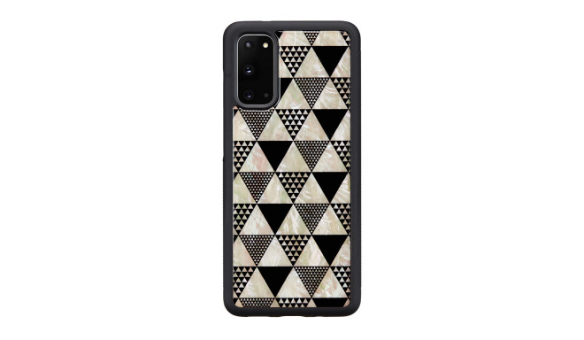 iKins case for Samsung Galaxy S20 pyramid black