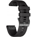 Tech-Protect watch strap Smooth Garmin Fenix 3/5X/3HR/5X Plus/6X/6X Pro, black