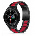 Tech-Protect watch strap Stainless Samsung Galaxy Watch4 40/42/44/46mm, black/red