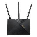 ASUS 4G-AX56 wireless router Gigabit Ethernet Dual-band (2.4 GHz / 5 GHz) 3G Black