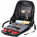 CANYON BP-9 Anti-theft backpack for 15.6'' laptop, material 900D glued polyester and 600D polyester,