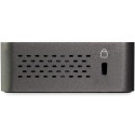 StarTech.com Thunderbolt 3 Dock w/ USB-C Compatibility - Dual Monitor 4K60Hz DisplayPort Laptop Dock