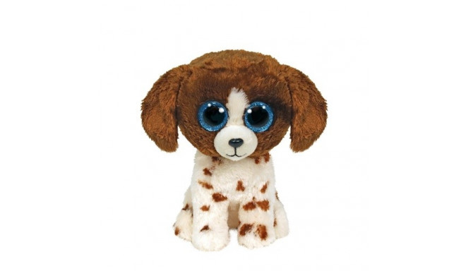 Meteor plush toy Ty Beanie Boos Dog Muddles 15cm, brown/white