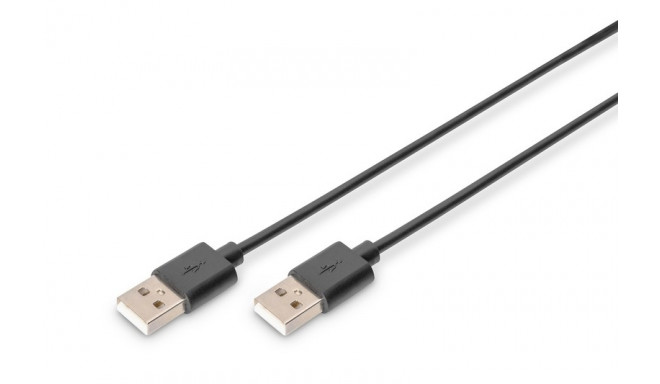 Digitus kaabel USB-A (M) - USB- (M) 1m, must