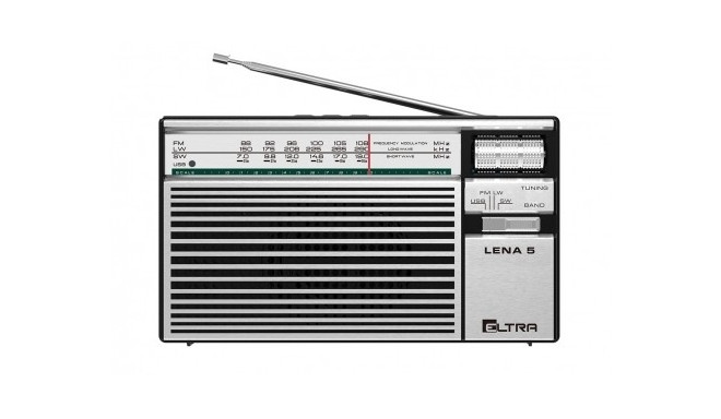 ELTRA Radio LENA 5 USB silver