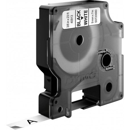 Dymo label tape D1 9mmx7m 10pcs, black/white