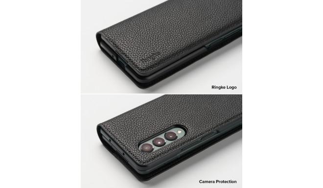 Ringke kaitseümbris Folio Signature Samsung Galaxy Z Fold 3, must 