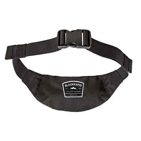 BlackRapid Waist Pack met 2 Zakken met Rits & Verstelbare Riem Zwart