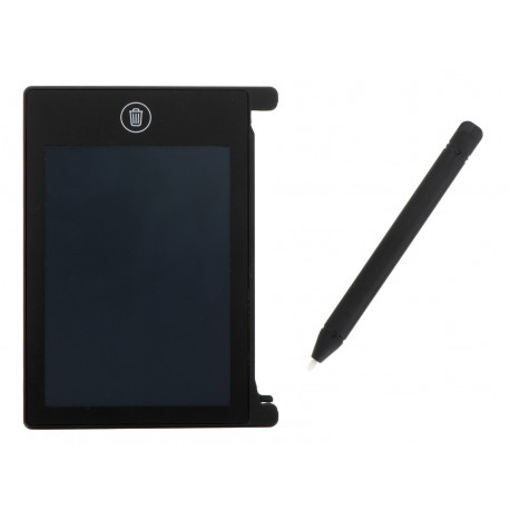 RoGer LCD Ultra Plāna Pierakstu Tāfele 4.5" Melna
