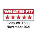 Sony juhtmevabad kõrvaklapid WF-C500W, valge