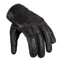 Leather Motorcycle Gloves W-TEC Brillanta - Black L