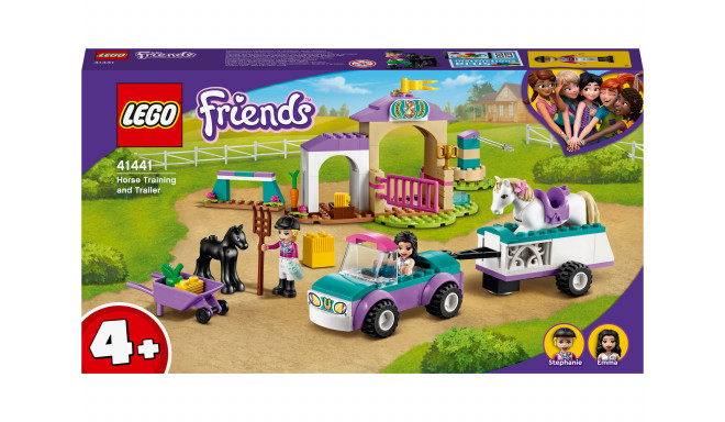 41441 LEGO® Friends Žirgo treniruotė ir priekaba