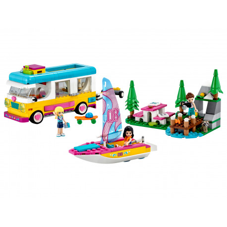 41681 LEGO® Friends Autosuvila metsamatkaks ja purjepaat