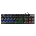 Ultron HAWK Gaming Set keyboard QWERTZ German Black, Red, White