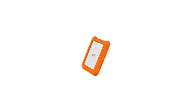 LACIE RUGGED Secure 2TB 2.5inch USB-C USB3.1 Drop crush and rain resistant for all terrain use orang