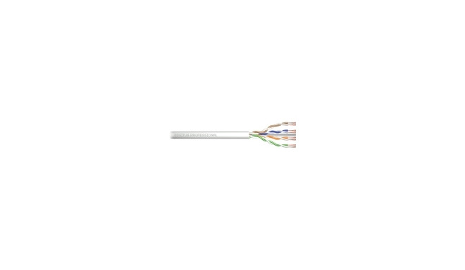 DIGITUS CAT 6 U-UTP patch cable raw length 305m paper box AWG 26/7 LSZH simplex color grey