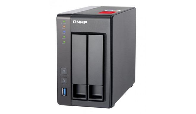 QNAP TS-251+ NAS Tower Ethernet LAN Grey J1900