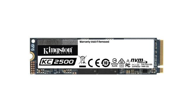 Kingston SSD KC2500 M.2 250 GB PCI Express 3.0 3D TLC NVMe