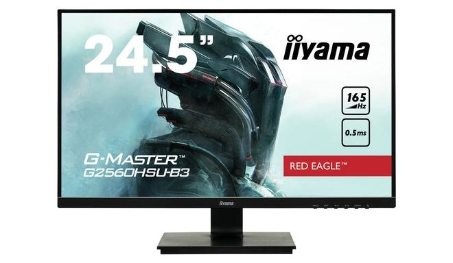 iiyama G-MASTER G2560HSU-B3 LED display 62.2 cm (24.5") 1920 x 1080 pixels Full HD Black