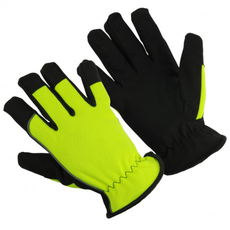 Hard Work töökindad fliisvoodriga polüretaannahast Hi-Vis 0048C 9