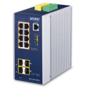 Switch: 8 x 10/100/1000Mbps PoE+, 2 x SFP, 2 x SFP 1G/2.5G, 1 x RJ-45 console, Layer 2/4