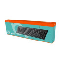 ACME KS11 EN/RU/LT keyboard USB QWERTY English, Lithuanian, Russian Black