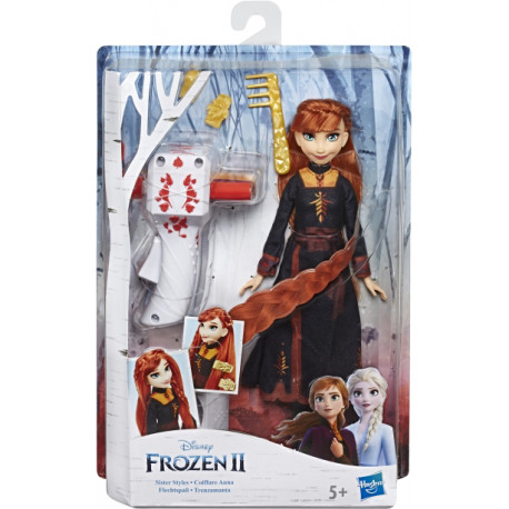 Hasbro doll Frozen 2 Sister Styles Anna