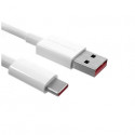 USB-kaabel USB-C otsikuga, 1m, 8A, valge, Huawei