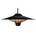 Infrapuna soojuskiirgur Veltron UFO CEILING-LED 2,5kW, must