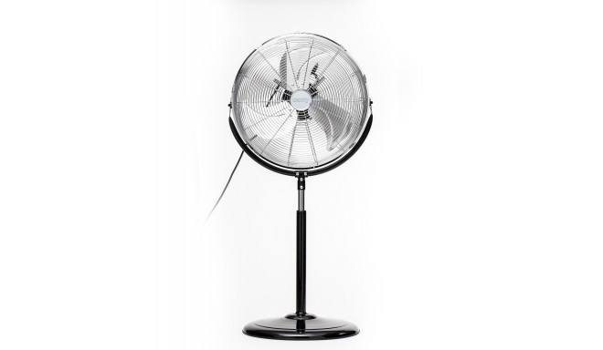 Ventilaator põrandale 45cm Camry CR7307 - 180W, 3 kiirust, kõrgus reguleeritav, must/roostevaba tera