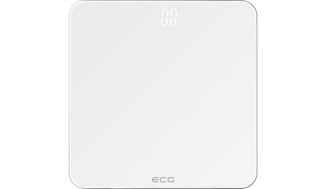 ECG OV 1821 White Square Electronic personal scale