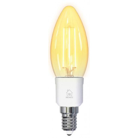 Deltaco SH-LFE14C35 smart lighting Smart bulb 4.5 W Wi-Fi