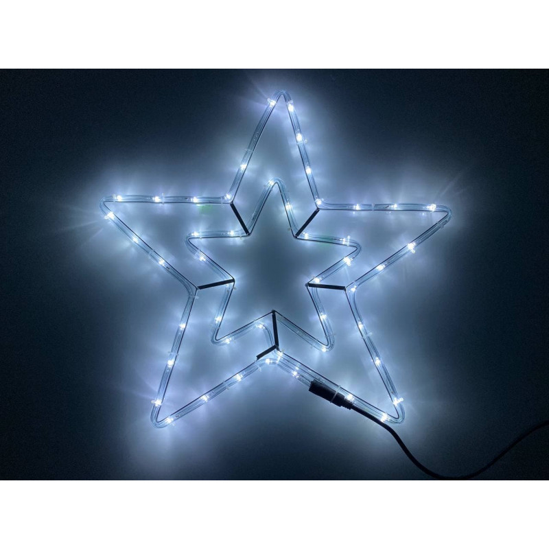 christmas light star decoration