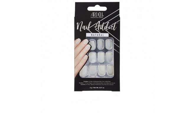 ARDELL NAIL ADDICT natural squared 1 u