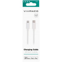 Vivanco kaabel Lightning - USB-C 15cm, valge (62757)