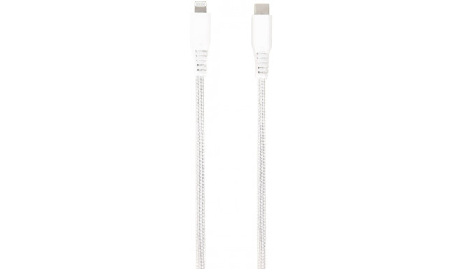 Vivanco cable USB-C - Lightning 0.5m, white (62227)