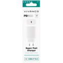 Vivanco charger USB-C PD3 30W, white (62304)